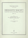 Heiligste Nacht fr gem Chor und Orgel (Orchester ad lib) Orchester-Partitur