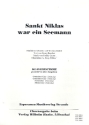 Sankt Niklas war ein Seemann für Chor und Klavier Klavierbegleitung