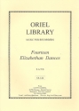 14 Elizabethan Dances . for 4 recorders (SATB) score and parts