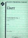Piano Concerto in E Flat Major no. 1 for piano and orchestra score