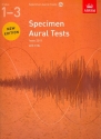 Specimen Aural Tests Grades 1-3 2011 (+2 CD's)