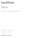 Gloria for tenor and mixed chorus a cappella score