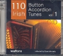 110 Irish Button Accordeon Tunes vol.1 2 CD's
