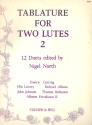 Tablature vol.2 for 2 Lutes parts