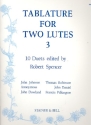 Tablature vol.3 for 2 lutes parts