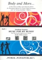 Music for my Buddy for body percussion quartet (octet) score and parts