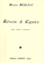 Reverie et caprice op.8 pour violon et orchestre partition