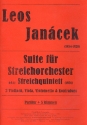 Suite fr Streichorchester (Streichquintett) Partitur und Stimmen (1-1-1-1-1) Faksimile