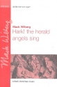 Hark the herald Angels sing for mixed chorus and orchestra vocal score