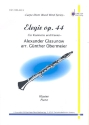 Elegie op.44 fr Klarinette und Klavier