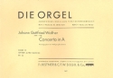 Konzert A-Dur fr Orgel