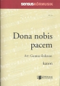 Dona nobis pacem for mixed chorus and piano score (en/schwed)