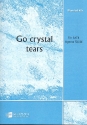 Go crystal Tears for mixed chorus a cappella scoe