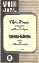Chica linda  und  Simba Samba: fr Salonorchester Direktion und Stimmen