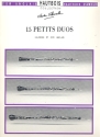 15 petits duos d'auteurs classiques pour hautbois et cor anglais partition