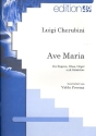 Ave Maria fr Sopran, Oboe, Orgel und Streicher Partitur