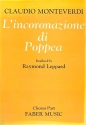 L'Incoronazione di Poppea chorus score