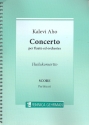 Concerto for flute and orchestra score