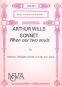 Sonnet for soprano, clarinet and piano score and parts