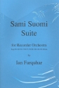 Sami Suomi Suite for recorder orchestra (SSAATTBB, GB, KB, drums) score and parts
