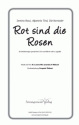 Rot sind die Rosen fr gem Chor Chorpartitur