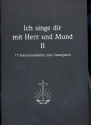 Ich singe dir mit Herz und Mund Band 2 Intrumentalstze zum Gesangbuch