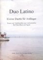 Duo Latino fr Flte (Oboe) und Fagott 2 Spielpartituren