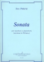 Sonate fr Altsaxophon und Klavier