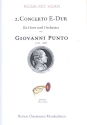 Concerto E-Dur Nr.2 fr Horn in E und Orchester fr Horn in E und Klavier