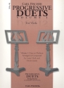 Progressive Duets vol.1 for 2 string instruments viola score