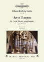 6 Sonaten KrebsWV832-837 fr Orgel (Klavier/Cembalo)