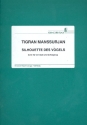 Die Silhouette des Vogels: fr Cembalo und Schlagzeug Partitur,  Archivkopie (Manuskript)