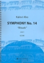 Symphony no.14 for darabuka, djembe, gongs and chamber orchestra score