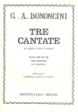 3 Cantate per soprano (tenore) e cambalo