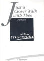 Just a Closer Walk with Thee fr 4 Posaunen Partitur und Stimmen