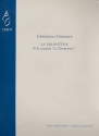 La Tarntula fr Gesang und Orchester Partitur
