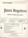 Panis angelicus pour cheur de femmes, violon et orgue partition et parties