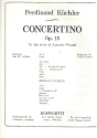 Concertino D-Dur op.15 fr Violine und Orchester Partitur,  Archivkopie