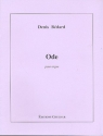 Ode pour orgue