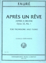 Aprs un reve op.32,1 for trombone and piano