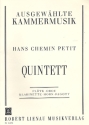 Quintett fr Flte, Oboe, Klarinette, Horn und Fagott Stimmen