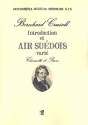 Introduction et air sudois vari op.12 pour clarinette et piano