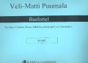 Basfortel for clarinet, piano, keyboard and live electronics full score