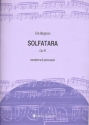 Solfatara op.81 fr Altsaxophon und Percussion Partitur