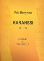 Karanssi op.114 for clarinet and violoncello score,  archive copy