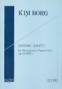 Diatonic Quintet op.44 for flute, oboe, clarinet, horn and bassoon score and parts