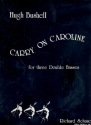 Carry on Caroline for 3 double basses score and parts