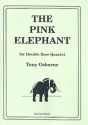 The pink Elephant for 4 double basses score and parts