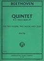Quintet C major op.29 for 2 violins, 2 violas and cello parts