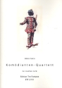 Komdianten-Quartett fr 4 Blockflten (SATB) Partitur und Stimmen